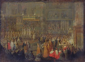 Coronation of Louis XV, 25th October 1722